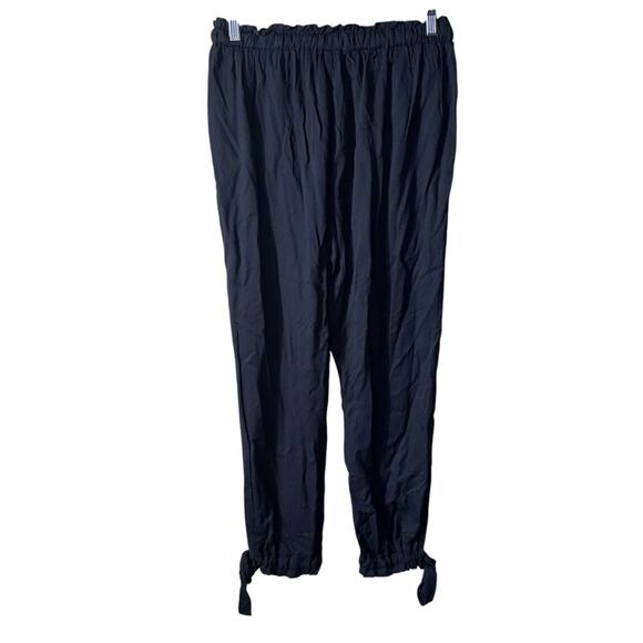 NEW Lulus Sebastian Black Pants Size Large - Picture 9 of 13